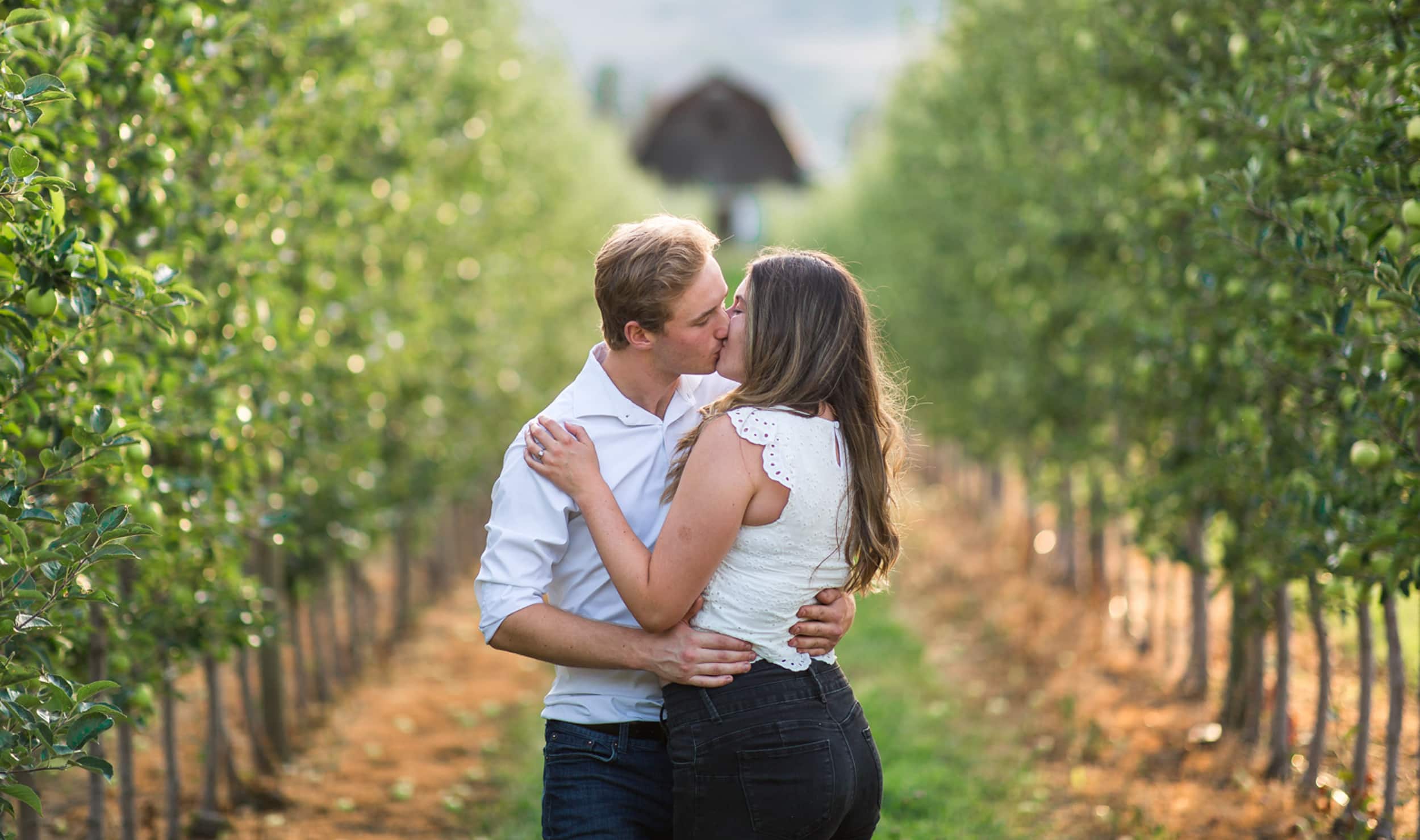 Couple Portraits in Vineyard - Vancouver BC Engagement Photography
